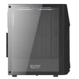 buy Gaming Case DarkFlash DK150 with 3 RGB Fans, ATX, Tempered Glass at low cost